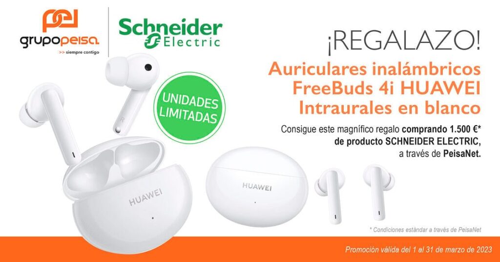 Con Grupo Peisa y Schneider tu compra tiene regalo