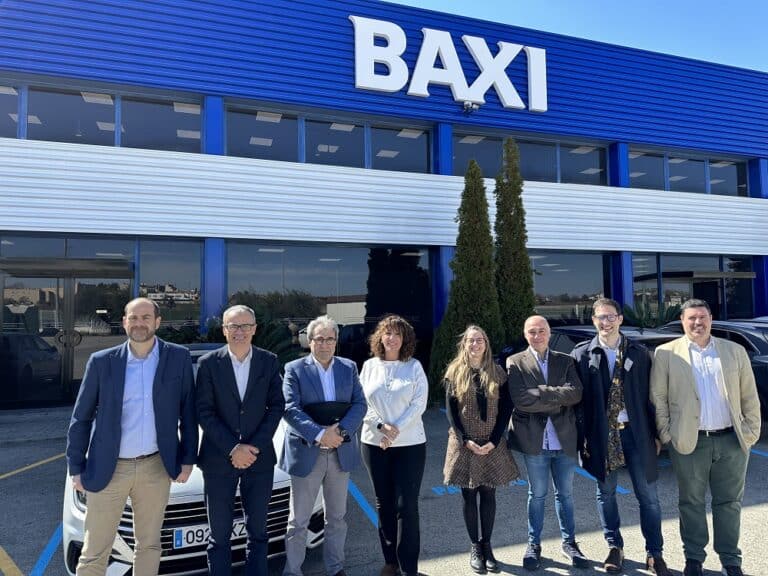 Salvador Escoda S.A. explora nuevas alianzas con BAXI tras visitar su fábrica de aerotermia de Vilafranca del Penedès