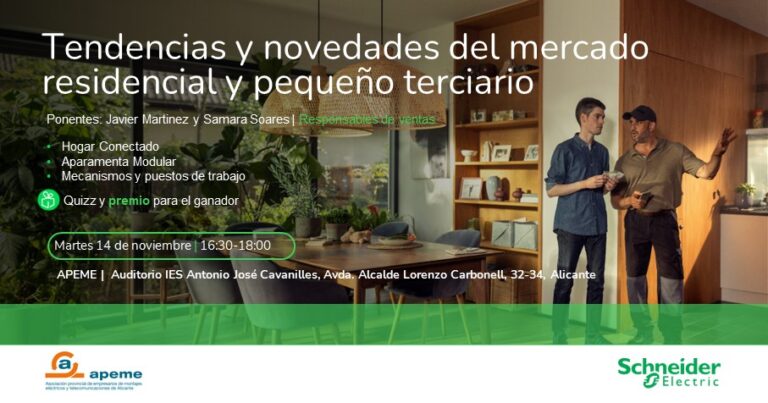 Webinar Schneider: Identifica oportunidades y selecciona el SAI correcto