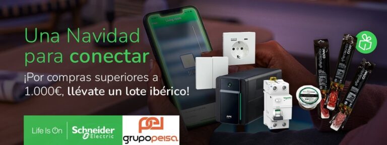 Grupo Peisa te ofrece esta gran promoción de Schneider ¡Llévate tu cesta de productos gourmet para estas Navidades!