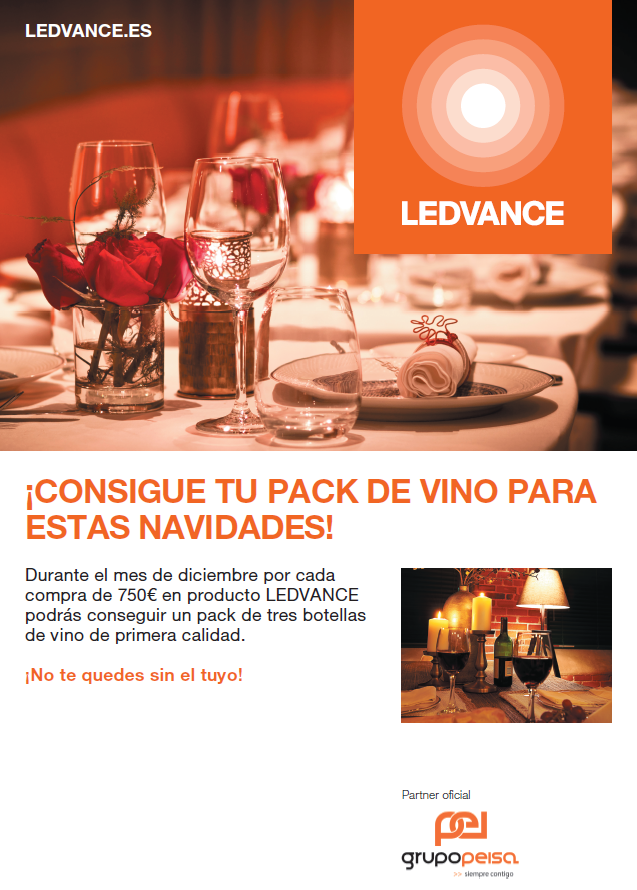 Con Grupo Peisa y Ledvance tu compra tiene regalo