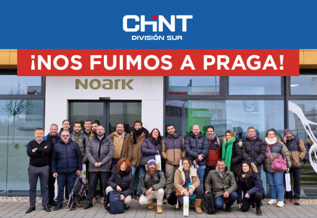 Chint División Sur ha visitado las instalaciones de Noark en Praga