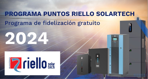 Programa de puntos Riello Solartech - Grupo Peisa