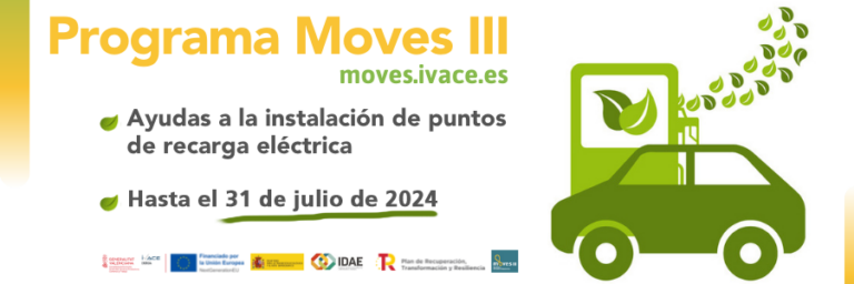 ¡Finaliza el plazo! MOVES III: Ayudas puntos de recarga para vehículos eléctricos