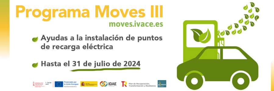 ¡Finaliza el plazo! MOVES III: Ayudas puntos de recarga para vehículos eléctricos