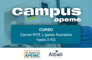 Curso Carnet RITE y Gases Fluorados hasta 3kg