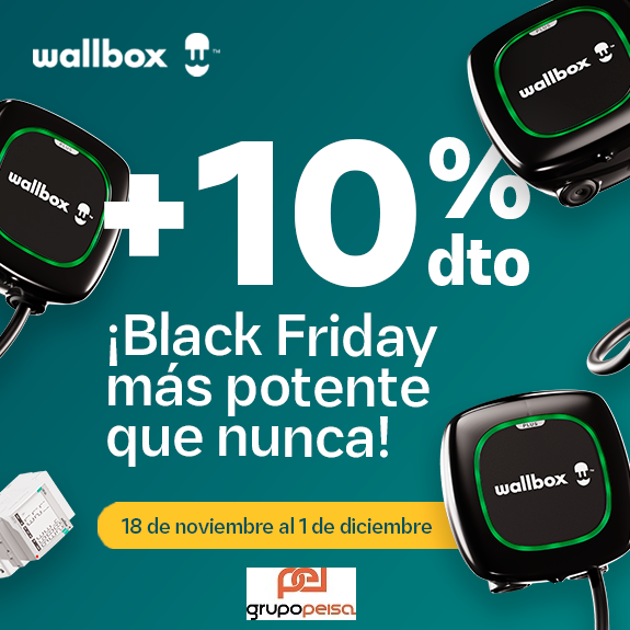 Black Friday con Wallbox en Grupo Peisa