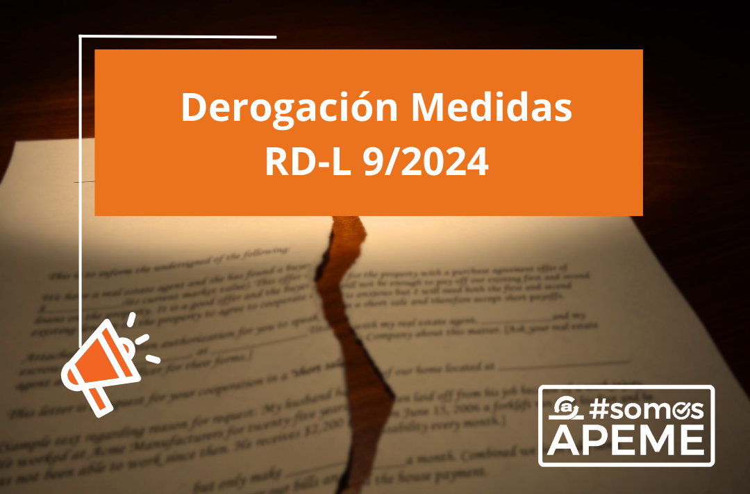 Derogación Medidas