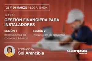 Curso Gestión Financiera para Instaladores