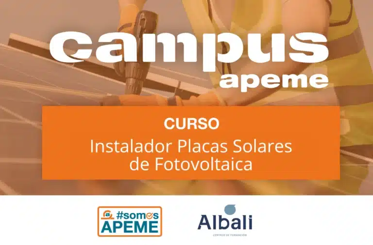 Curso Instalador Placas Solares Fotovoltaicas sin límite de potencia