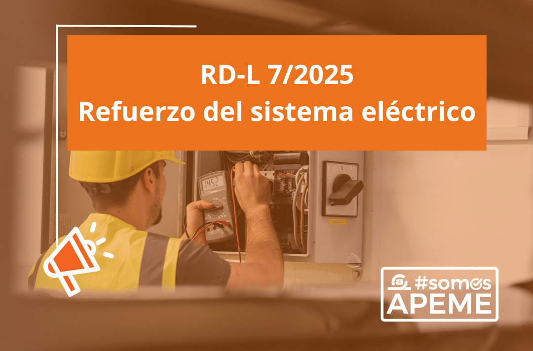 RD-L Refuerzo sistema eléctrico