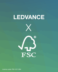 LEDVANCE recibe la certificación FSC de gestión forestal responsable en Europa