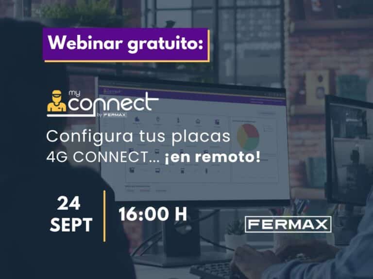 Fermax lanza una nueva funcionalidad en su portal MyConnect para la configuración remota de sus placas 4G CONNECT