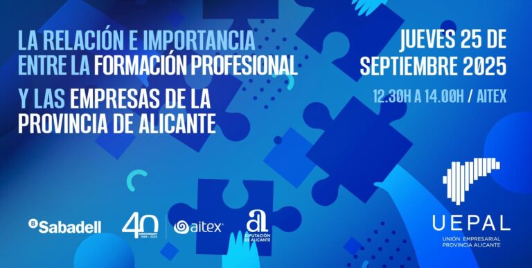 La relación e importancia entre la Formación Profesional y las empresas de la provincia de Alicante