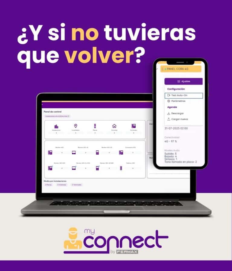 MyConnect de Fermax | Gestiona tus instalaciones en remoto