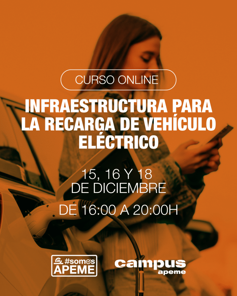 Curso Infraestructura Recarga Vehículo Eléctrico