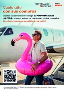 Vuele alto con sus compras iluminación Gewiss