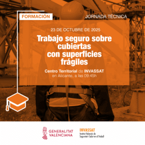 Jornada Técnica: Trabajo seguro sobre cubiertas con superficies frágiles