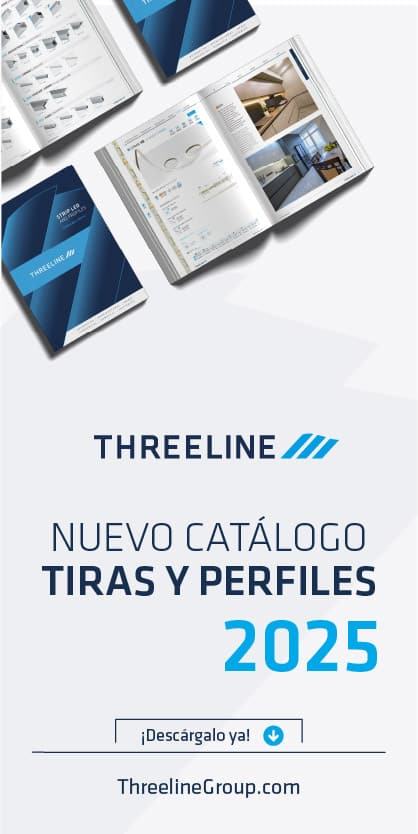 Tiras y Perfiles Threeline
