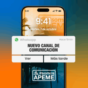 NUEVO canal de comunicación con APEME