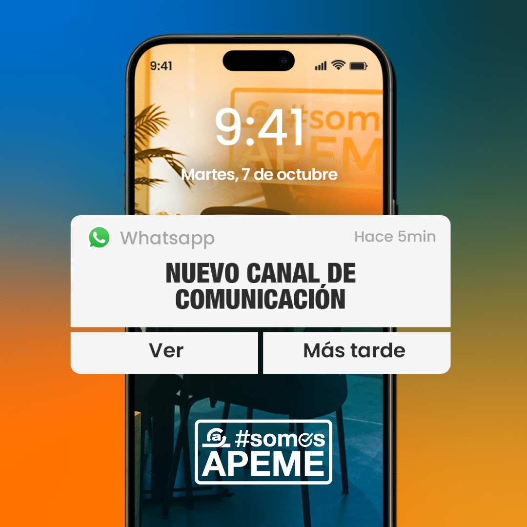 NUEVO canal de comunicación con APEME