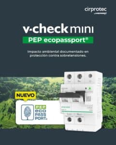 protección contra sobretensiones del V-CHECK MINI