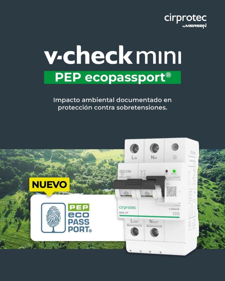 protección contra sobretensiones del V-CHECK MINI