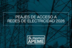Peajes de acceso a redes de electricidad 2026