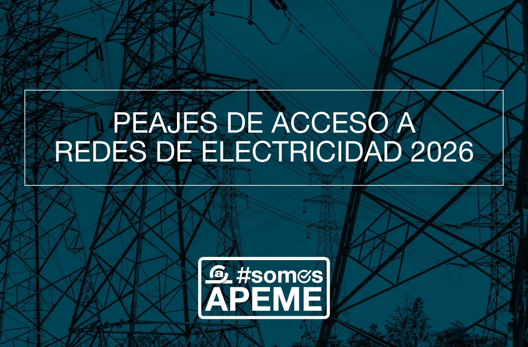 Peajes de acceso a redes de electricidad 2026