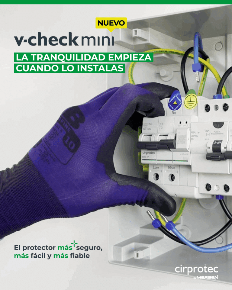 Protección contra sobretensiones del V-CHECK MINI