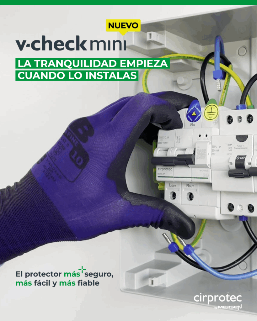 Protección contra sobretensiones del V-CHECK MINI