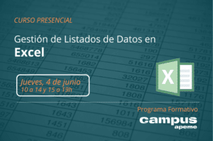Curso Gestión de Listados de Datos en Excel