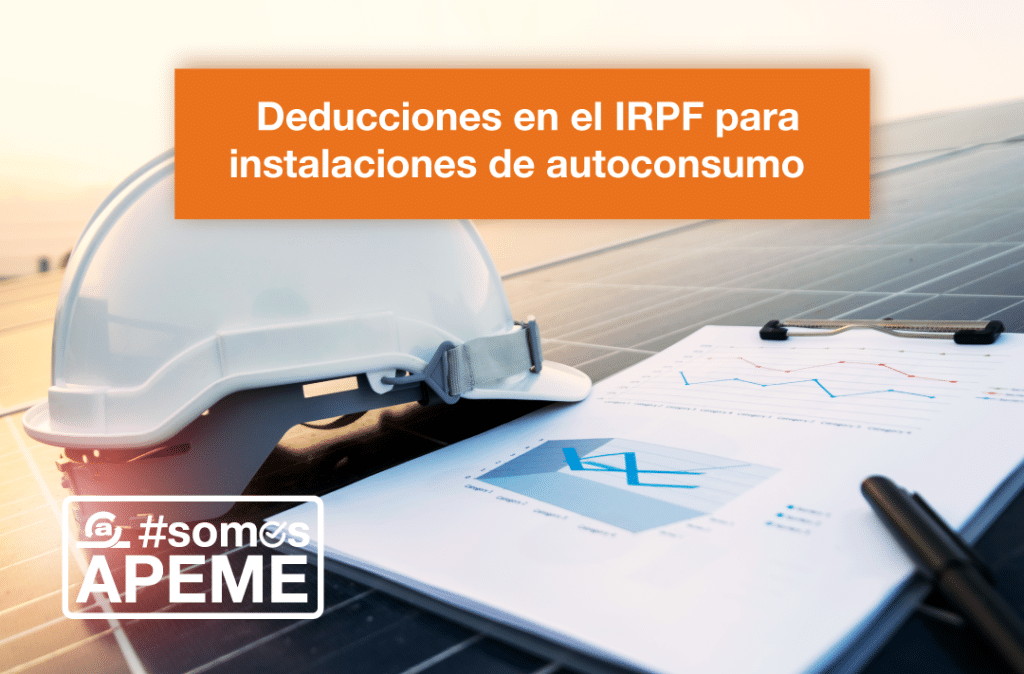 Deducciones IRPF Autoconsumo