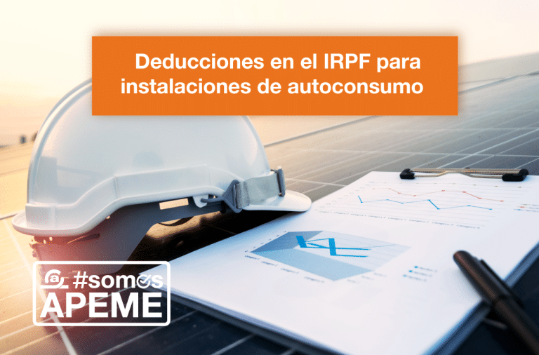 Deducciones IRPF Autoconsumo