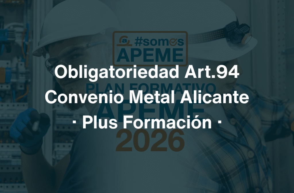 Art.94 Convenio Metal Alicante