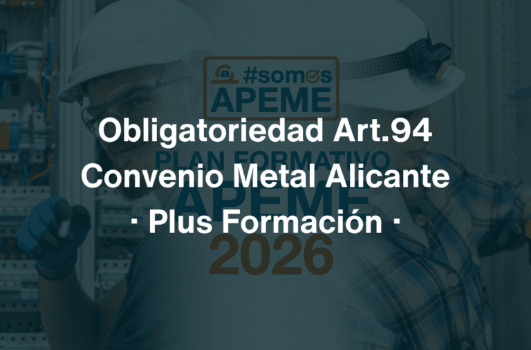 Art.94 Convenio Metal Alicante