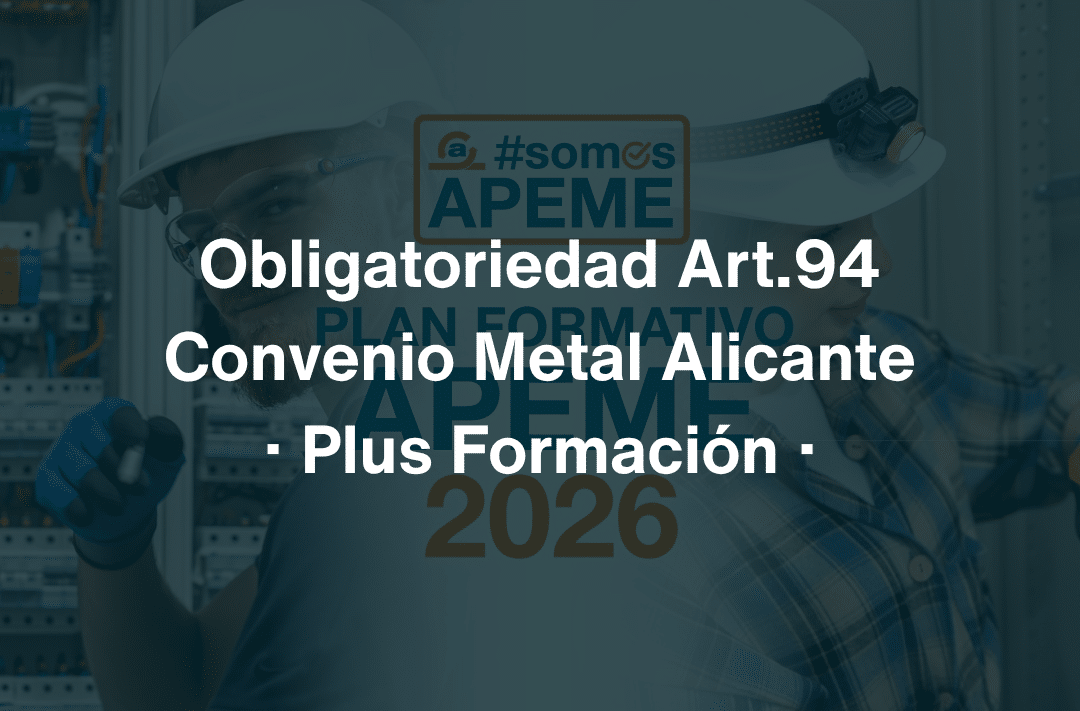 Art.94 Convenio Metal Alicante
