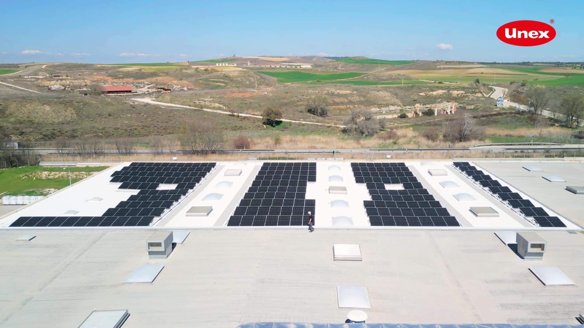 Unex aporta su especialización a una nueva instalación fotovoltaica industrial