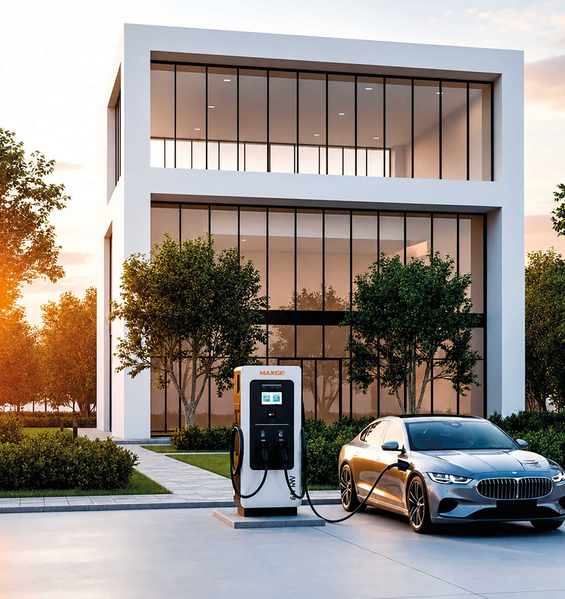 MAXGE Europe ofrece la gama más completa para la recarga Smart del Vehículo Eléctrico hasta 320kW