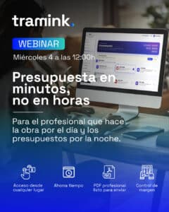 Webinar: Presupuesta en minutos, no en horas