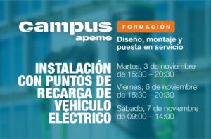 Formación presencial: Instalación Puntos Recarga Vehículo Eléctrico